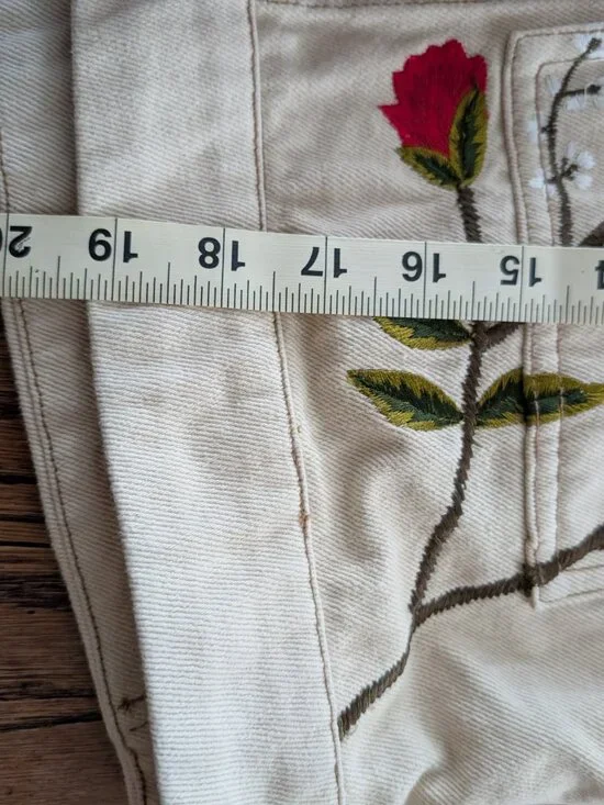 NWT Anthropologie Embroidered Floral Jacket | Size Small - Picture 10 of 12